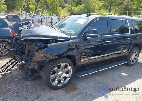 2016 Cadillac Escalade Esv Premium Collection z USA, uszkodzony, nr VIN 1GYS4JKJ1GR406488